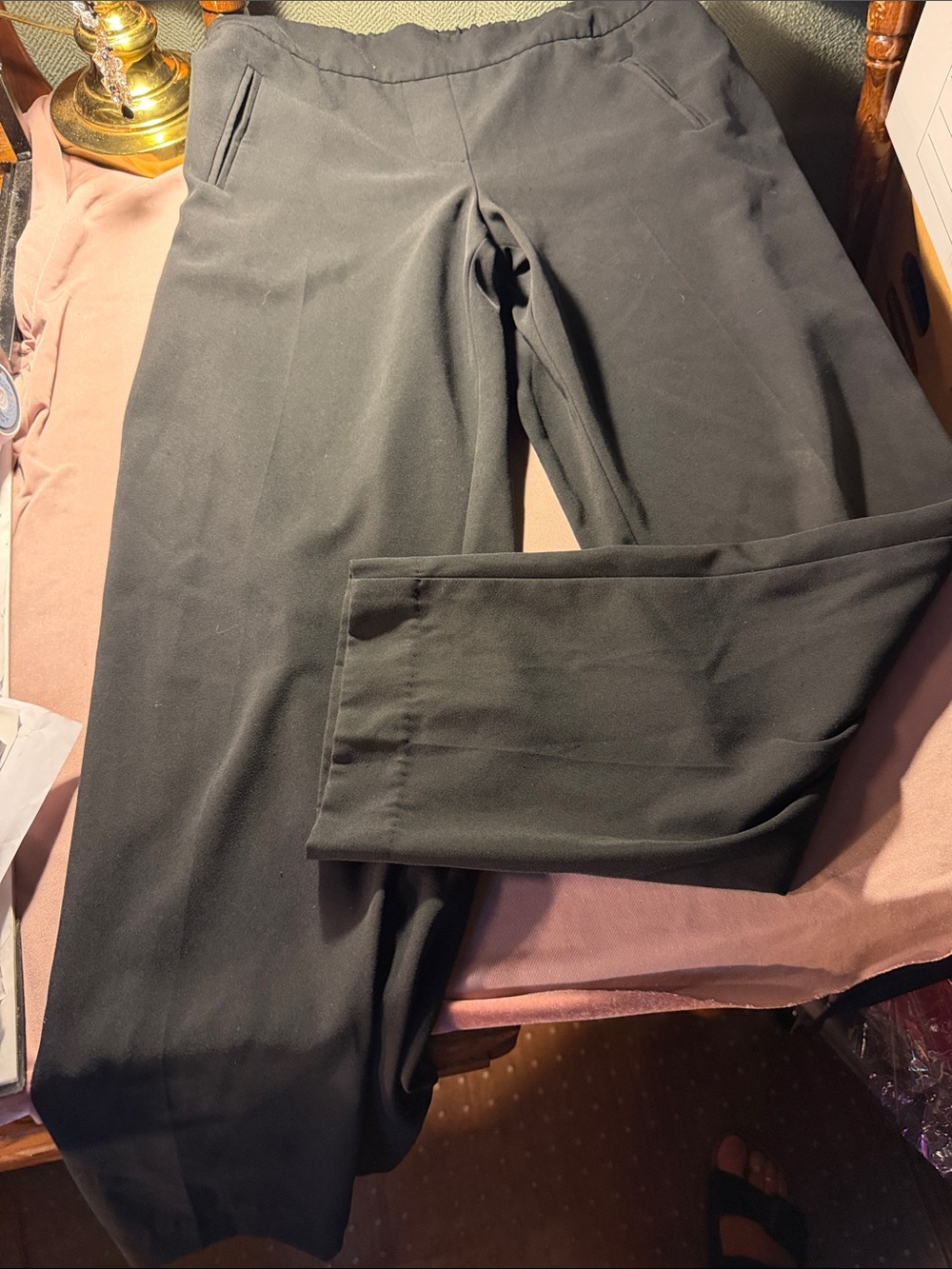 Style & Co. Black Women's Straight-Leg Dress Pants